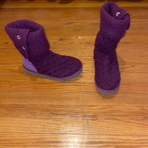 UGG Lattice Cardy Knit Tall Boots